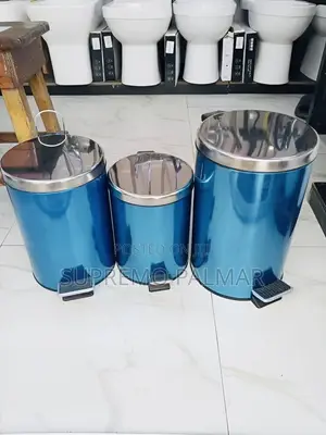 5L Stainless Steel Step Trash Bin