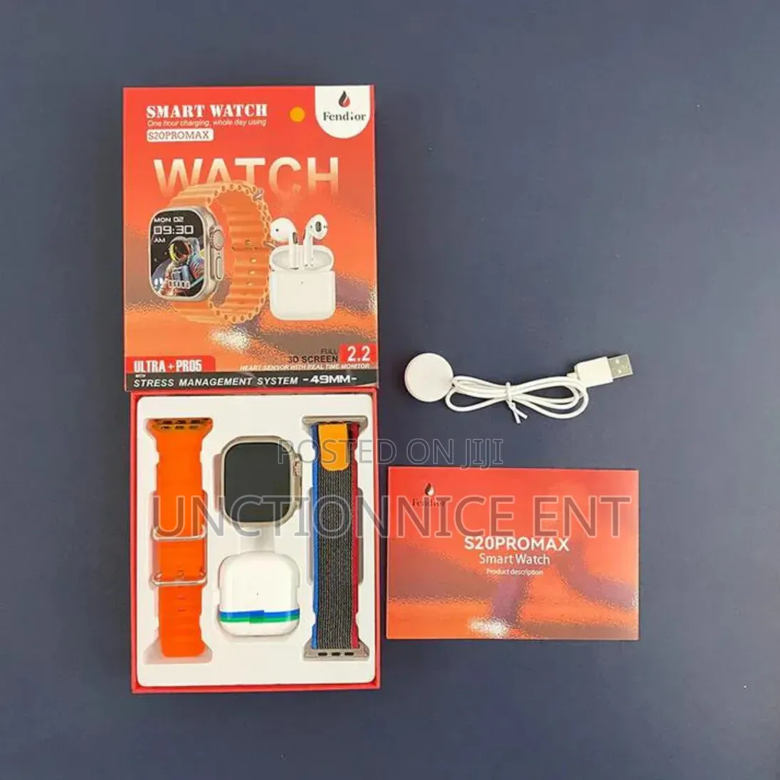 Fendior “S20 Promax” Smartwatch + Earphone