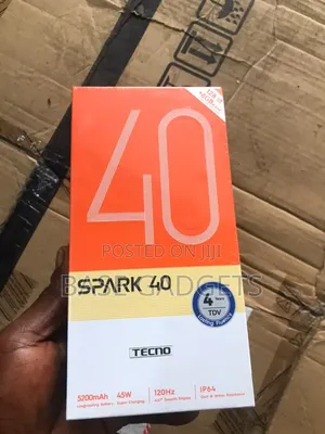New Tecno Spark 40 256 GB Black
