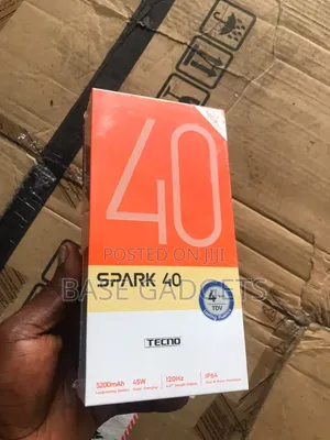New Tecno Spark 40 256 GB Black