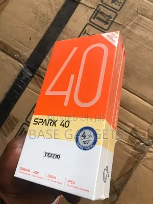 New Tecno Spark 40 256 GB Black