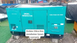 Perkins 35kVA Diesel Generator – Silent Heavy Duty Power