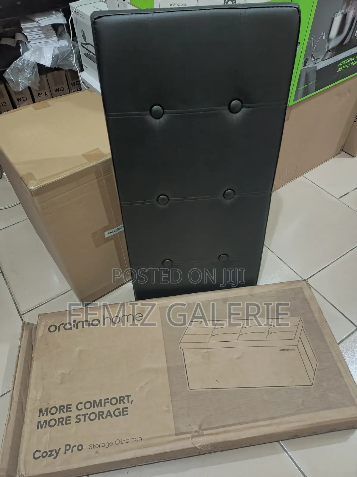 Oraimo Cozy Pro 110L Space Foldable Storage Ottoman