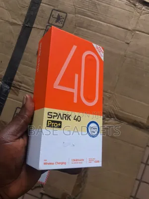 New Tecno Spark 40 Pro+ 256 GB Black