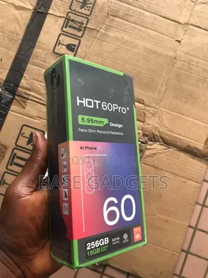 New Infinix Hot 60 Pro+ 256 GB Black