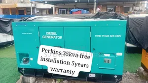 Perkins 35kVA Diesel Generator – Low Noise Fuel Saving
