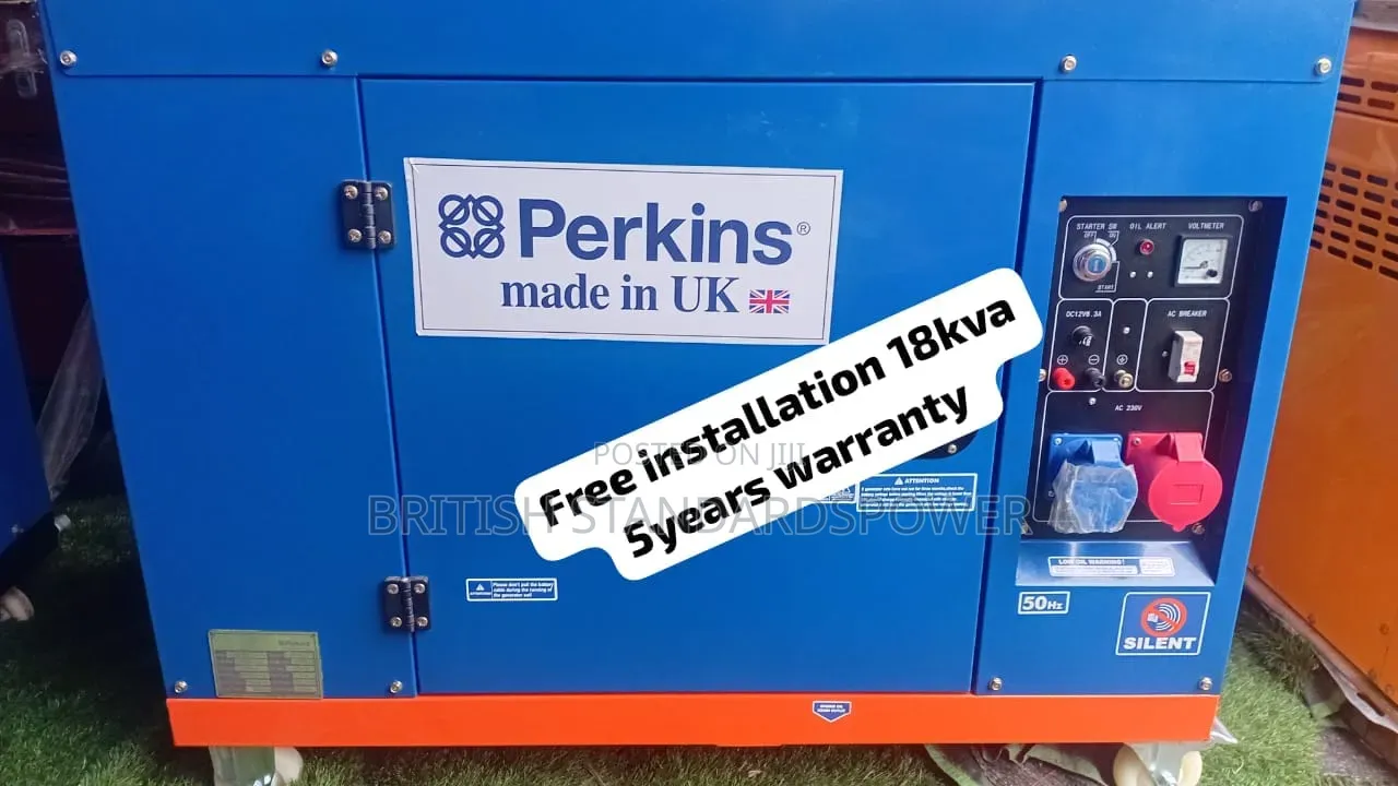 18kVA Perkins Diesel Generator | Industrial Power | Easy 18kVA