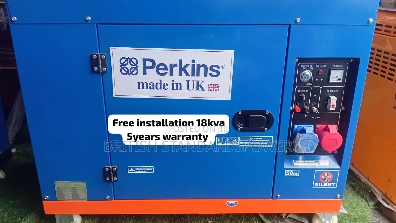 18kVA Perkins Diesel Generator | Industrial Power | Easy 18kVA