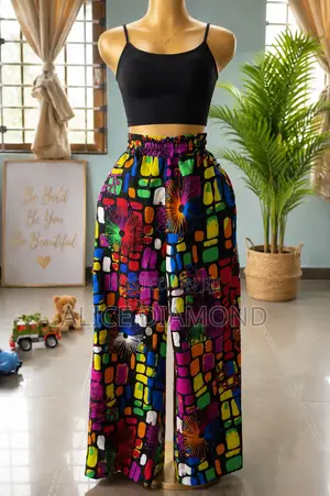 African Print Trouser