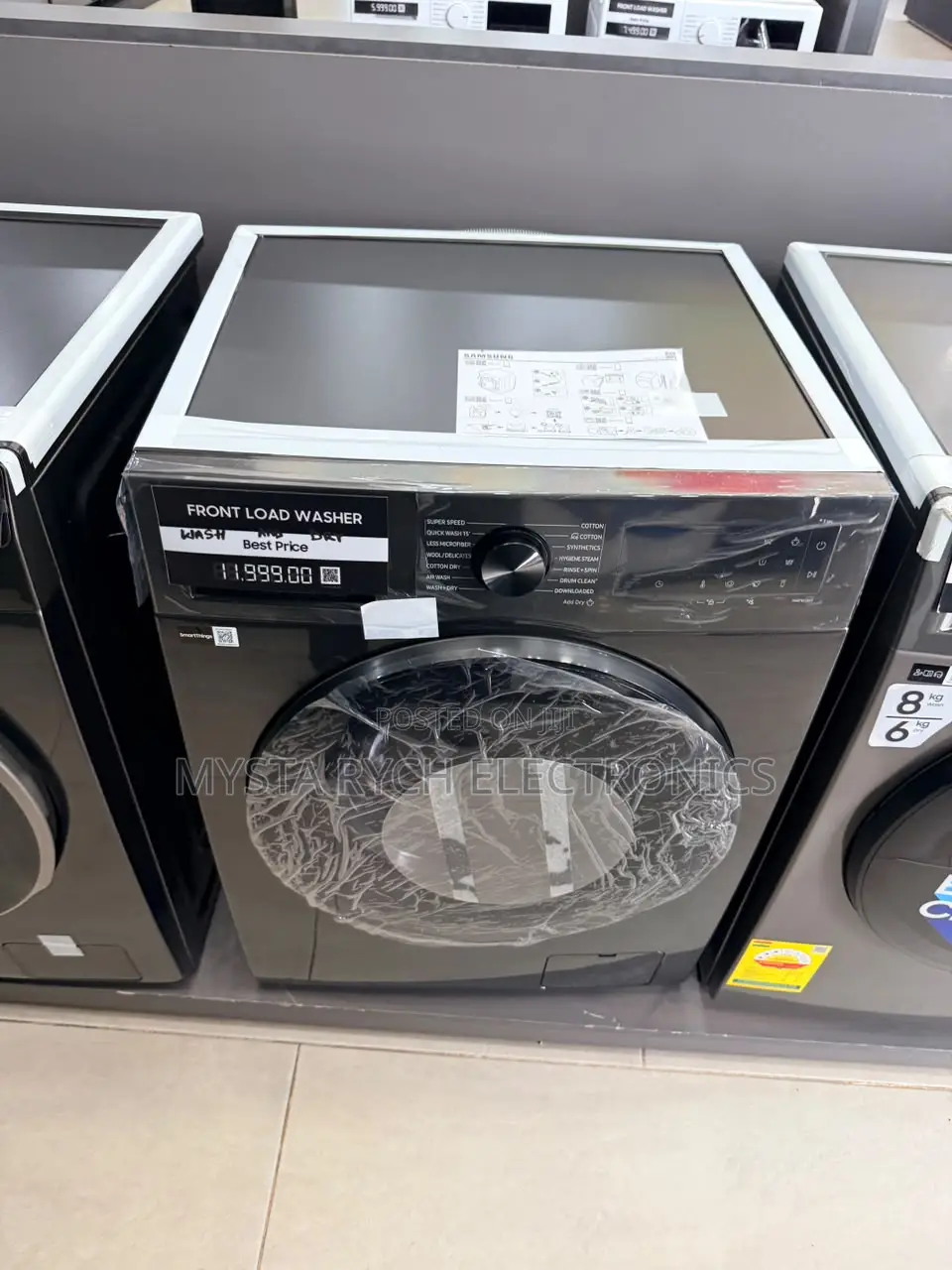 10kg Washer and 6kg Dryer Front Load