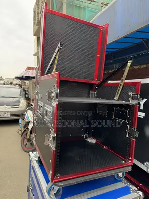 Professional 12U 3doors Amplifier Rack Flight Case