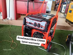 Ecoolmax 10kVA Super Silent Generator – 100% Copper Coil, 10kva