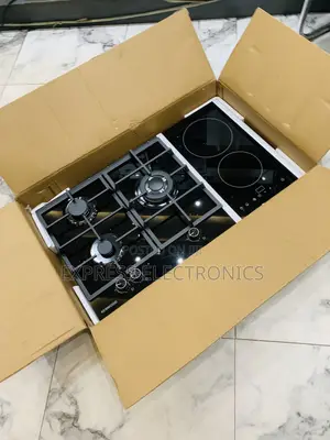 Ultra Modern Black Kenwood Built 90cm 3-2 Stove Ga. Electric