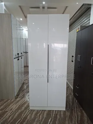 High Gloss Laminated Single Wardrobe 80x55x200cm