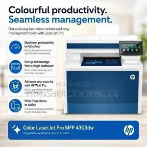 HP Color Laserjet Pro MFP 4303dw Printer