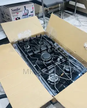 Shop Sleek Kenwood 90cm Tempered Glass Hob(4 Gas) 