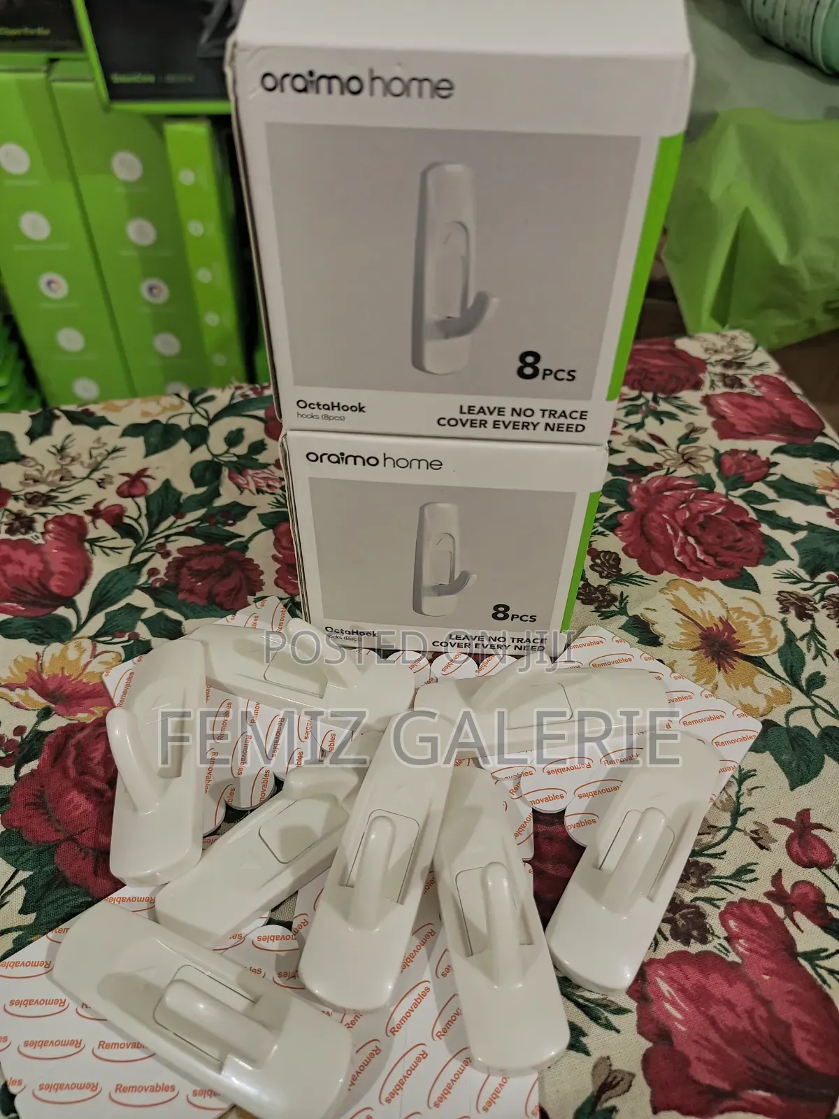 Oraimo OctaHooks Traceless Strong OctaHook - 8pcs