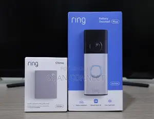 Ring Battery Doorbell Plus (2nd Gen) + Ring Chime (3rd Gen) Bundle