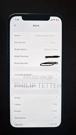 Apple iPhone 12 Pro 128 GB Black