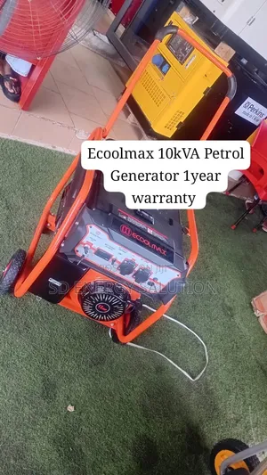 Ecoolmax 10kVA Silent Petrol Generator – High Performance