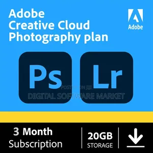 Adobe Creative Cloud Photography Plan - 3 Months Subscription Key