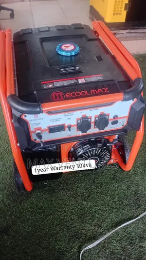Ecoolmax 10kVA Generator – Strong Engine, Reliable Output 10kva