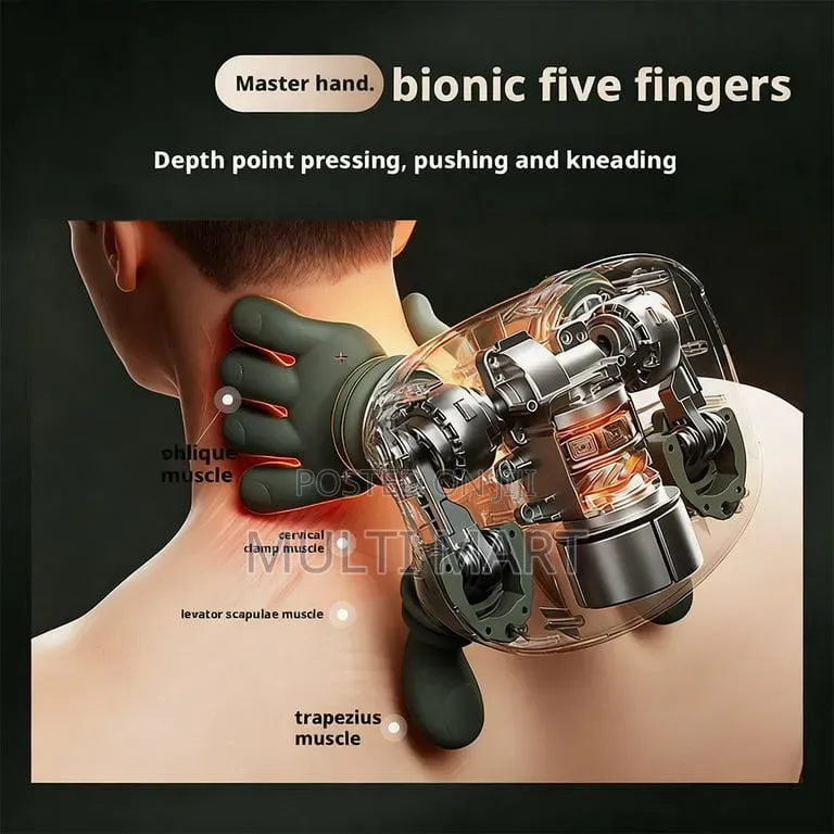 Neck Shoulder Body Tissue Massager Relaxer