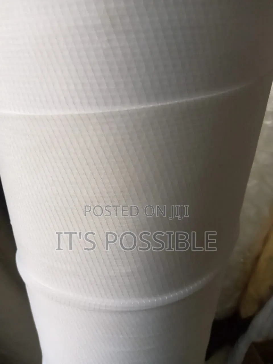 White Curtain Voile Fabric – GHS 35 Per Yard