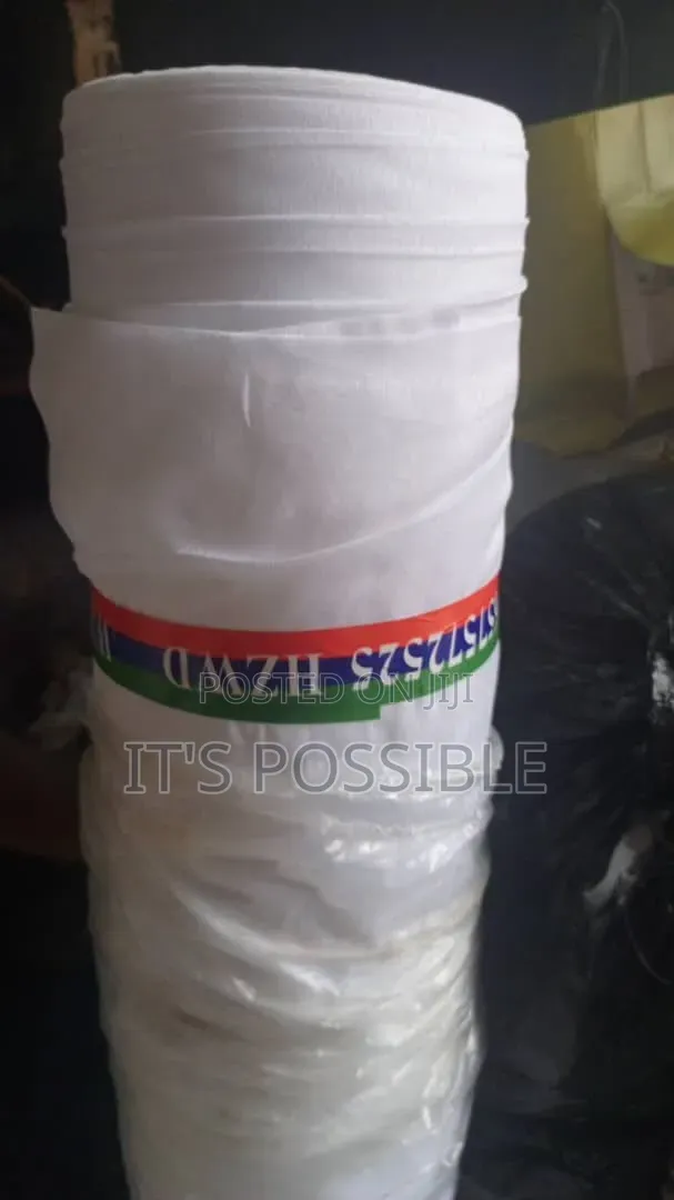 White Curtain Voile Fabric – GHS 35 Per Yard