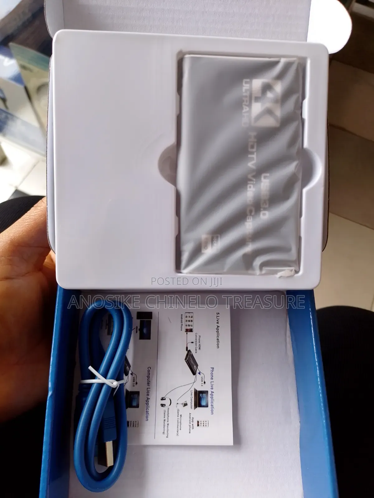 HDTV to USB 3.0 Video Capture Card – 1080P Full HD HDMI Capture Device