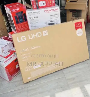 Choose Premium LG 50 UA 85 50” Uhd Smart Satellite TV.