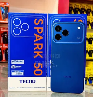 New Tecno Spark 50 128 GB Black