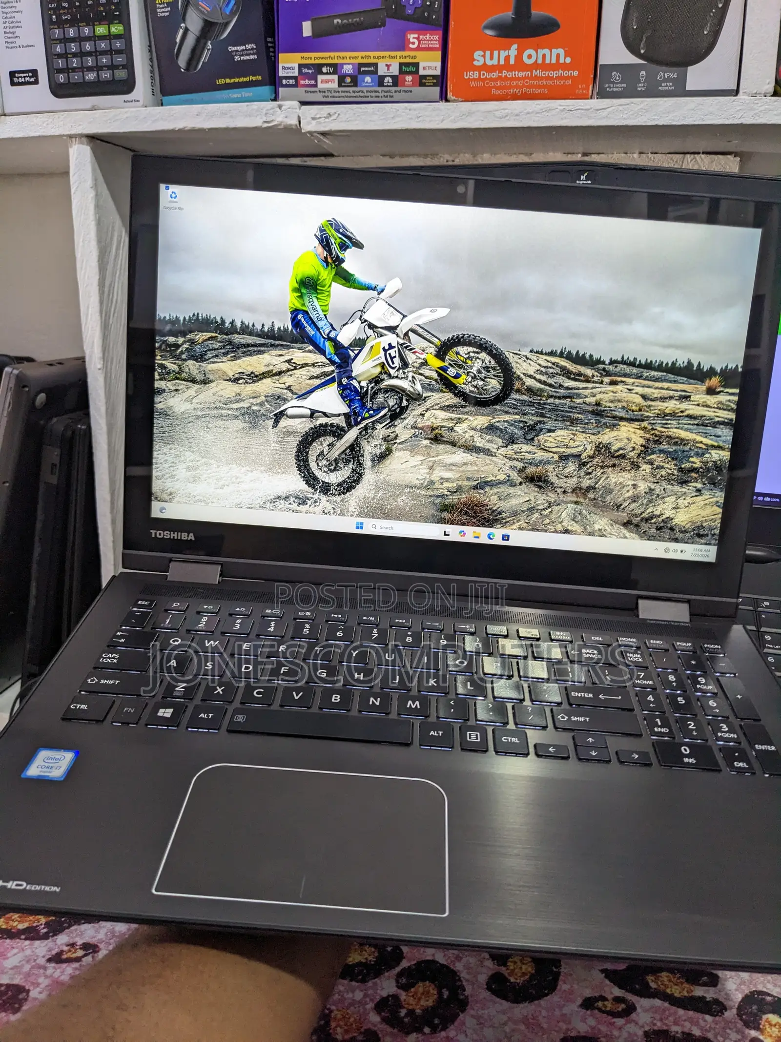 Laptop Toshiba Satellite P500 8GB Intel Core i7 SSD 128GB