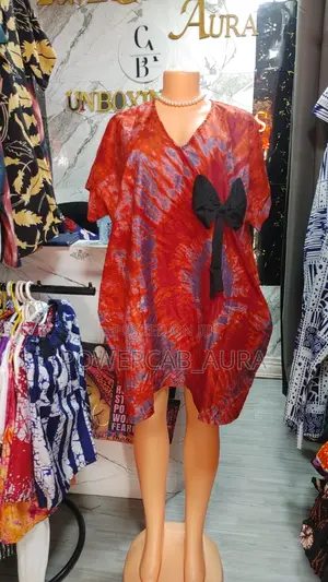 Short African Wear With Bow