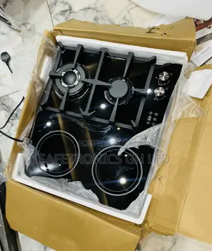 Grab Elegant Kenwood 2 Gas and 2 Electric Hybrid Cooktop in-Built