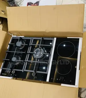 Neatly Boxed Kenwood 90cm 3gas, 2 Electric Ceramic Hob