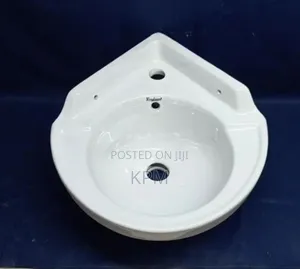 Multifunctional Ivory Corner Wash Hand Basin