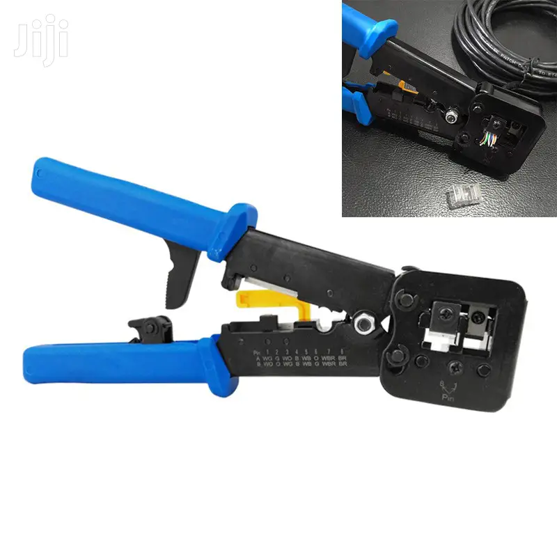 Rj45 Crimp Tool Cat5 Cat5e Cat6 Crimping Tool for Rj45/Rj12