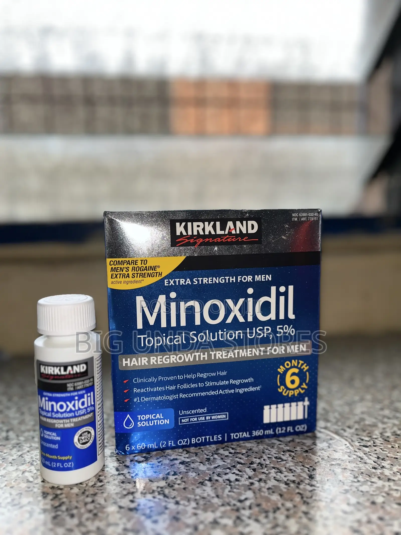 1 Bottle Kirkland Signature Minoxidil