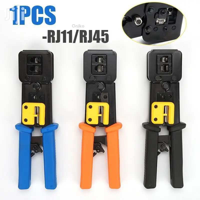 Rj45 Crimp Tool Cat5 Cat5e Cat6 Crimping Tool for Rj45/Rj12