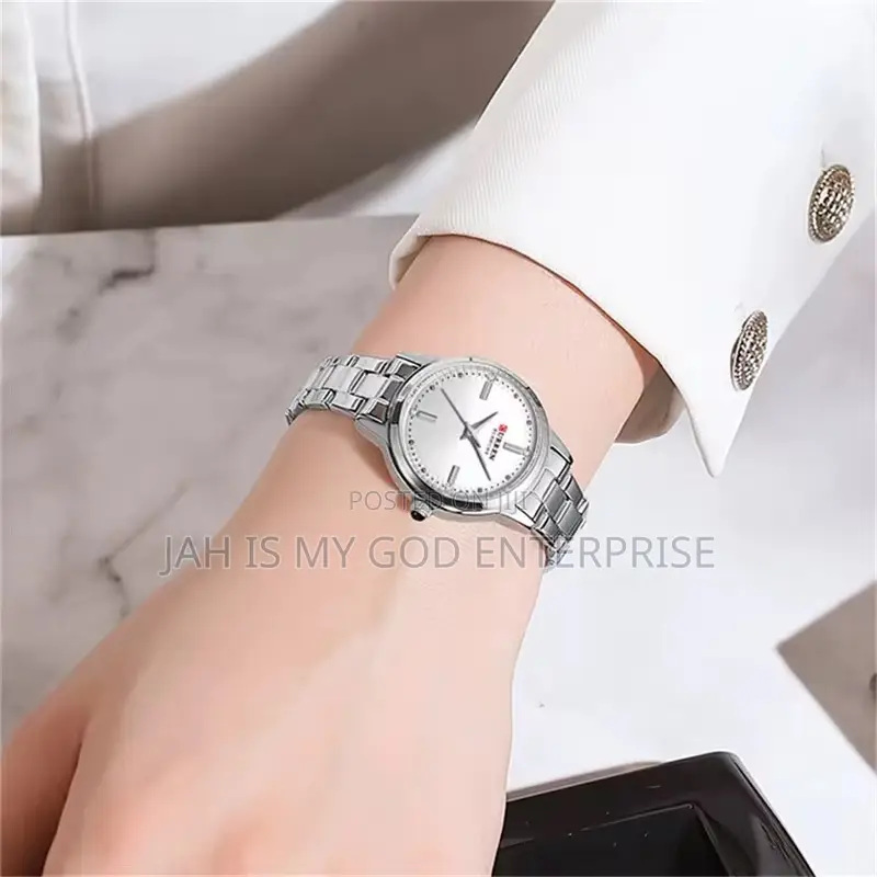 Curren 9094 Women's Simple Dial Bracelet Quart Watches for Lady