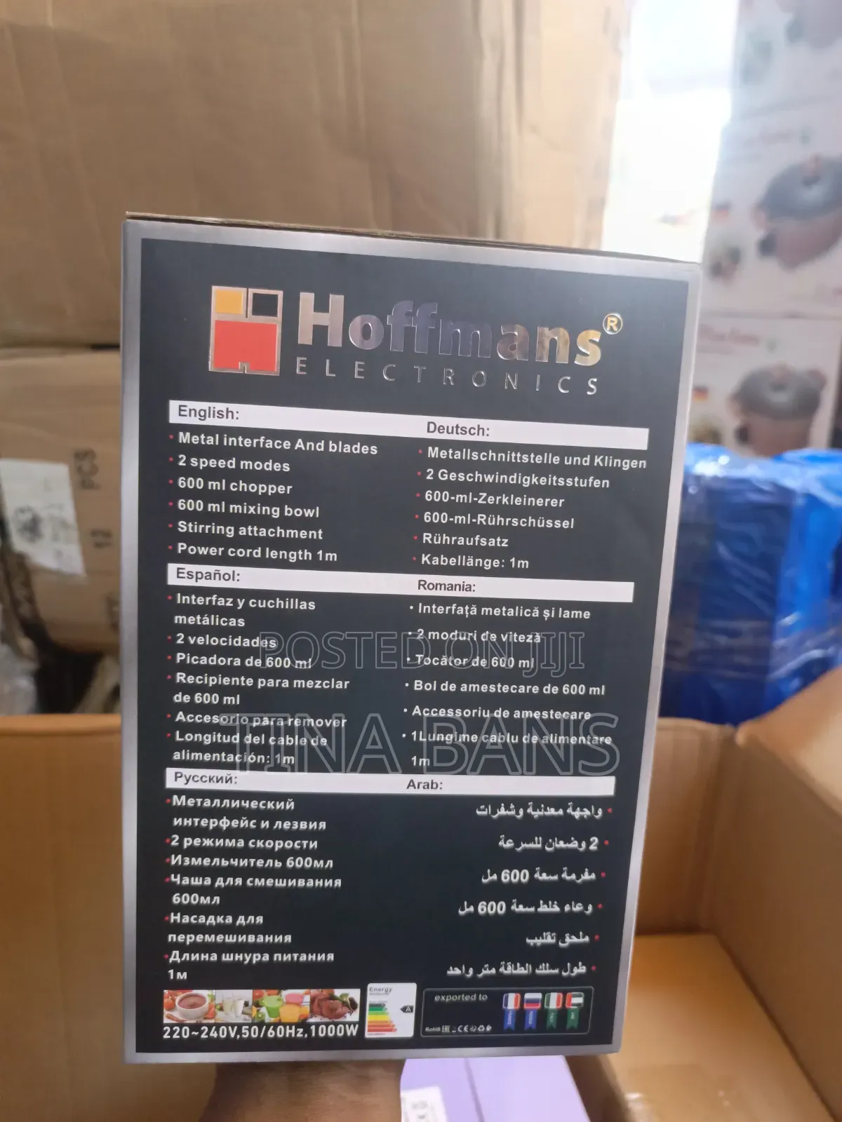 4 in 1 Hoffmans Hand Blender