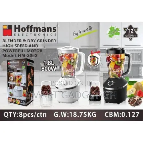 1.8l Hoffmans Power Blender