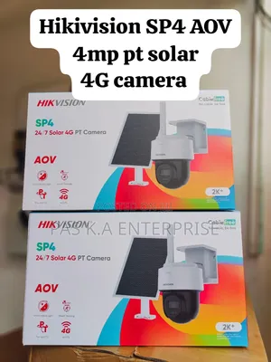 Hikvision 4mp Aov Solar 4G Pt Camera