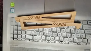 Wooden Laptop Stand (With Engraving of Your Name)