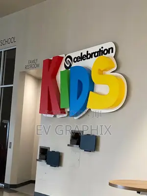 Indoor Sign and 3D With Light