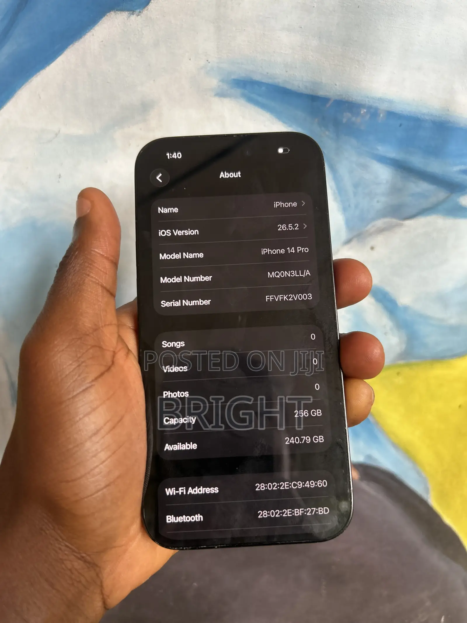 Apple iPhone 14 Pro 256 GB Black