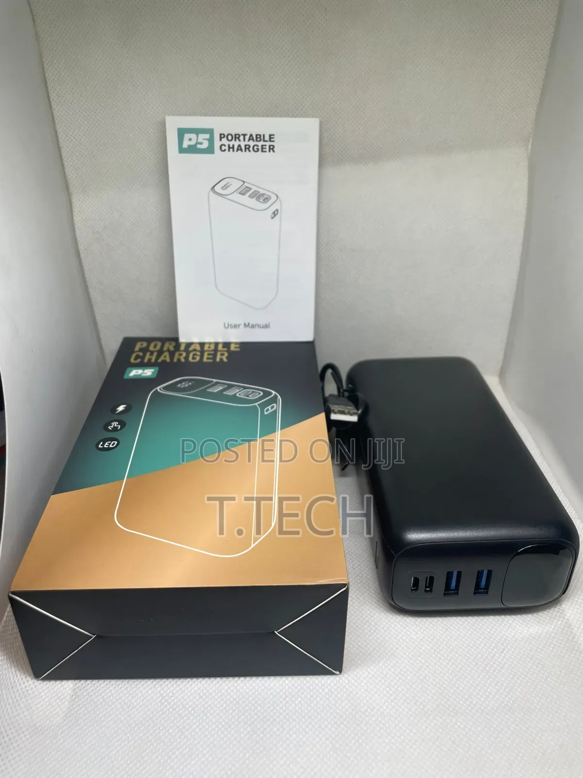 High-Capacity 50000mAh Fast Charging Power Bank