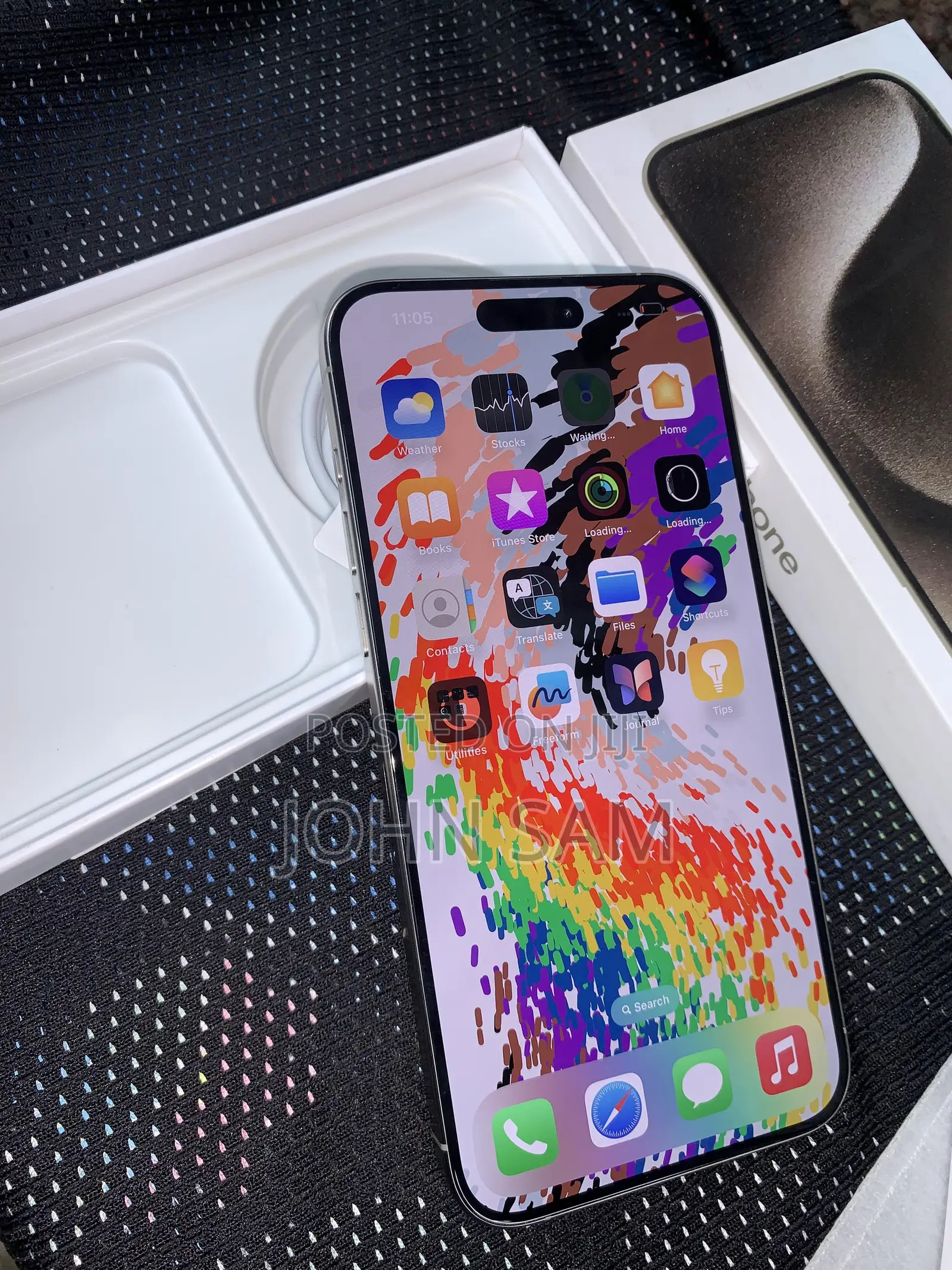 Apple iPhone 15 Pro Max 256 GB Silver