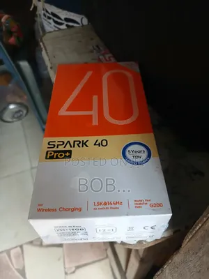 New Tecno Spark 40 Pro+ 256 GB